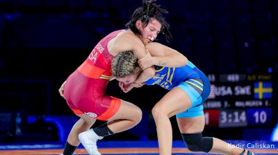 53 kg Semifinal - Jaslynn Gallegos, USA vs Emma Malmgren, SWE