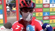 Primoz Roglič: "We Have To Be Focused' Stage 7 - 2021 Vuelta A España.