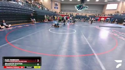 157 lbs Quarterfinal - Alec Robeson, Conroe Woodlands College Park vs Brandon Easton, Prosper Rock Hill