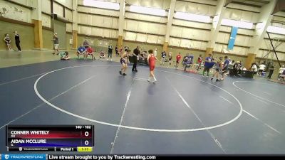 102 lbs Cons. Semi - Conner Whitely, OH vs Aidan McClure, IL