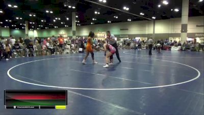 145 lbs Round 3 (6 Team) - Ella Bradley, STL Green vs Mya Bethel, SOWA