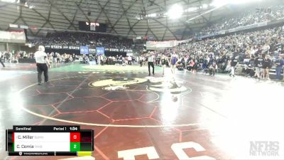 4A 145 lbs Semifinal - Cody Miller, Sumner vs Cyrus Comia, Tahoma