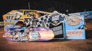 Billy Pauch Jr. Leaves Georgetown Speedway With Surf Board