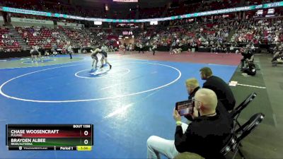 D1-190 lbs Quarterfinal - Brayden Albee, Regis/Altoona vs Chase Woosencraft, Pulaski