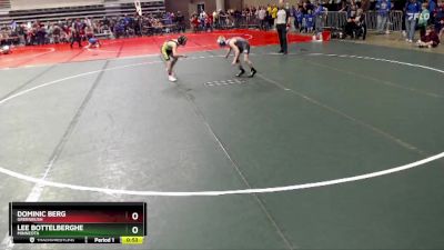 76 lbs Cons. Round 2 - Lee Bottelberghe, Minneota vs Dominic Berg, Greenbush