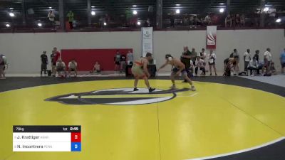 79 kg Consi Of 8 #2 - Jared Krattiger, Askren Wrestling Academy vs Nick Incontrera, Pennsylvania RTC