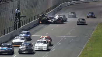 Vicious Street Stock Crash At Stafford Motor Speedway