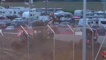 Big Heat Race Pile-Up at Attica Raceway Park