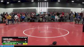 75 lbs Placement Matches (8 Team) - Joey Cady, LaCrosse Area Wrestlers(WI) vs Carter Lirgg, Junior Terps Xpress (MY)