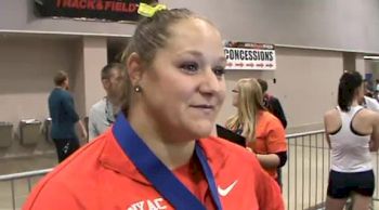 Jillian Camarena-Williams 1st Place Shot Put USATF Indoor Champs 2012