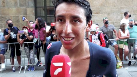 Egan Bernal: 'I Suffered A Lot' Stage 21 - 2021 Vuelta a España