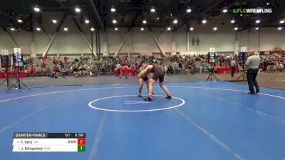 184 lbs Quarterfinal - Taylor Venz, Nebraska vs Jordan Ellingwood, Central Michigan