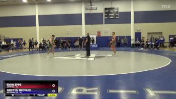 FS 86 KG Round 3 (3 Team) - Ryan Epps, Army FS vs Griffyn Broyles, Air Force FS