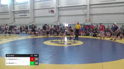 131 lbs Pools - Emma Shephard, Badger Girls Elite vs Auston Brown, NE United (OH)