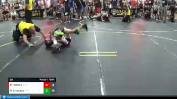 60 lbs Round 4 (6 Team) - Dustin Alvarado, Pomona Elite vs Mitchell Waters, Untouchables White