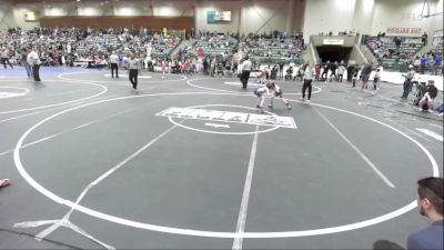 54 lbs Semifinal - James Lockwood, Patriot Mat Club vs Adlan Aaunov, Egwa