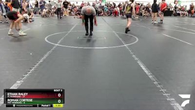 80 lbs Round 2 (4 Team) - Ethan Raley, FL Scorpions vs Roman Cortese, Mat Warriors