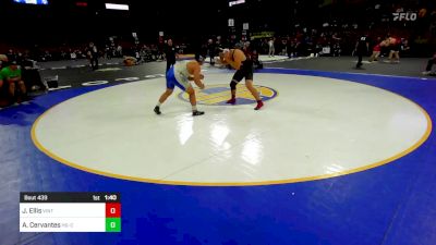 220 lbs Round Of 16 - Joseph Ellis, Vintage (NC) vs Angel Cervantes, Highland (CS)