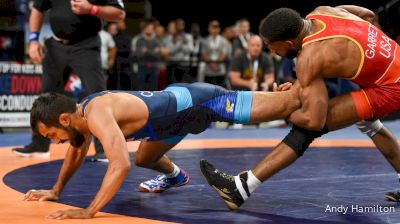 61 kg Quarters - Nahshon Garrett, Titan Mercury Wrestling Club vs Joe Colon, Titan Mercury Wrestling Club