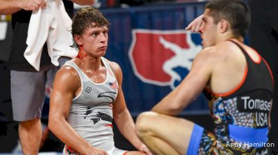 61 kg Quarters - Nick Suriano, Sunkist Kids Wrestling Club vs Nathan Tomasello, Titan Mercury Wrestling Club