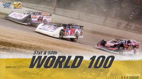 Saturday's World 100 Heat Race Lineup