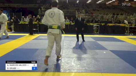ALEJANDRO MARCOS VALDES vs BILL GRUBE 2024 Pan Jiu Jitsu IBJJF Championship