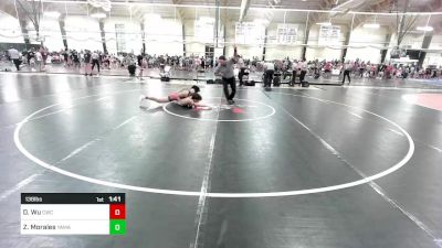 138 lbs Round Of 32 - Daniel Wu, Capital Wrestling Club vs Zachary Morales, Yamasaki Academy