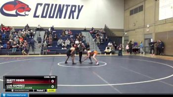 149 lbs Cons. Semi - Luis Ramirez, Umpqua Community College vs Rhett Miner, Snow