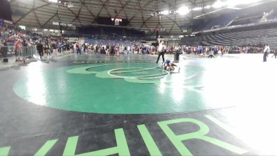 92 lbs 3rd Place Match - Najalia Baublits, Eatonville Cruisers Wrestling vs Amaya Pena, White River Hornets Wrestling Club