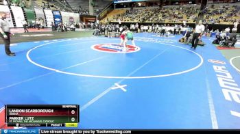 106 Class 2 lbs Semifinal - Parker Lutz, St. Michael The Archangel Catholic vs Landon Scarborough, Odessa