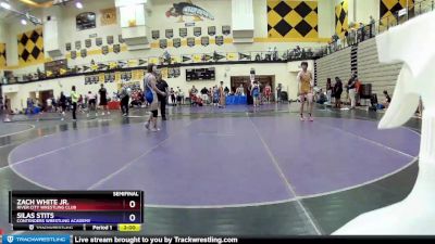 160 lbs Semifinal - Zach White Jr., River City Wrestling Club vs Silas Stits, Contenders Wrestling Academy