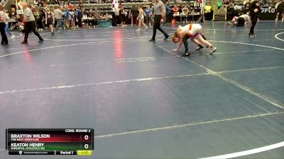 95 lbs Cons. Round 2 - Braxton Wilson, The Best Wrestler vs Keaton Henry, Immortal Athletics WC