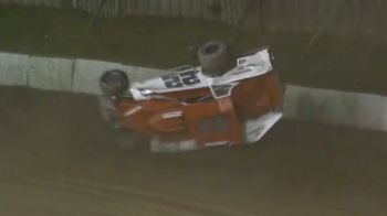 Hard Impact During Fonda 200 Heat Race