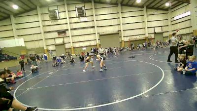 100 lbs Champ Round 1 (16 Team) - Rylen Harvey, Gold Rush Wrestling vs Lucca Villa, Idaho 1