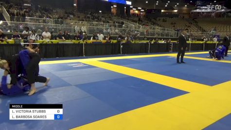 LUCE VICTORIA STUBBS vs LUANDRA BARBOSA SOARES 2024 Pan Jiu Jitsu IBJJF Championship