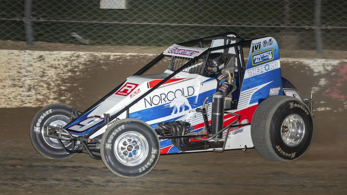 Sunshine Scores Eldora Silver Crown Pole