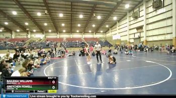 125 lbs Round 4 (6 Team) - Gretchen Fewell, Oregon vs Baileigh Williams, Gold Rush