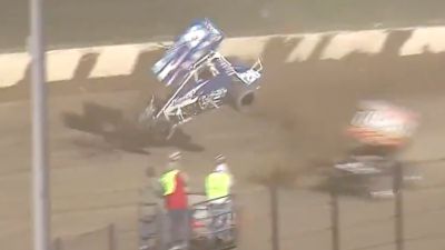 Cory Eliason Big Flip At 4-Crown Nationals