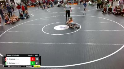 75 lbs Round 2 (3 Team) - Colton Rainey, Palmetto State Wrestling Academy vs Payne Brooks, Ninety Six