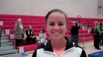 Megan Harrington, 2nd AA, on her consistency