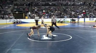 120 lbs round2 Troy Heilman South Plainfield vs. Ryan Burkert St Peters Prep