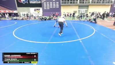 120 lbs Cons. Round 7 - Tyson Roach, Bronco Wrestling Club vs Daniel Guerrero, Cyclones Wrestling & Fitness