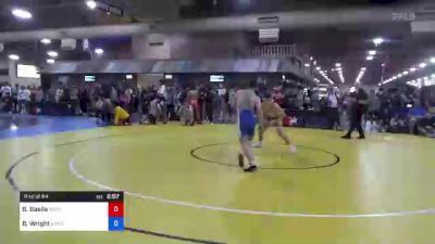 61 kg Rnd Of 64 - Braden Basile, West Point Wrestling Club vs Bubba Wright, Kansas