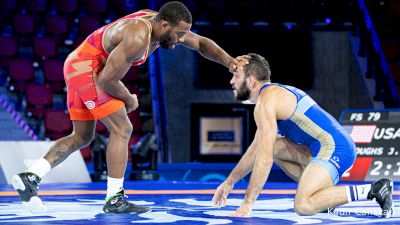 79 kg 1/4 Final - Jordan Burroughs, United States vs Radik Valiev, Russian Wrestling Federation