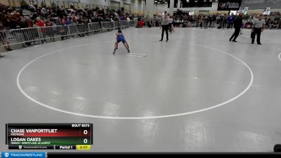 78 lbs Cons. Round 5 - Logan Oakes, Sebolt Wrestling Academy vs Chase VanPortfliet, Michigan