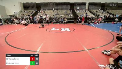 81 lbs Rr Rnd 5 - Henry Verrochi, New England Gold vs Caleb Juvera, Doughboys