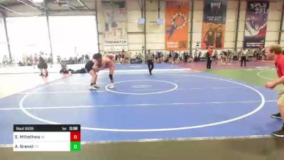 170 lbs Consi Of 16 #2 - Solo Mthethwa, VA vs Aidan Brenot, TN