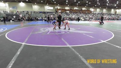 110 lbs Consolation - Ethan Regas, Cornerstone Mat Club vs Kingston Perez, Rebel Wrestling Club