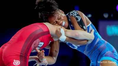 59 kg Final 3-5 - Shoovdor Baatarjav, Mongolia vs Maya Nelson, United States