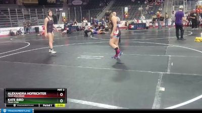 164 lbs Champ. Round 2 - Kate Bird, Team Utah vs Alexandra Hofrichter, Team Wisconsin